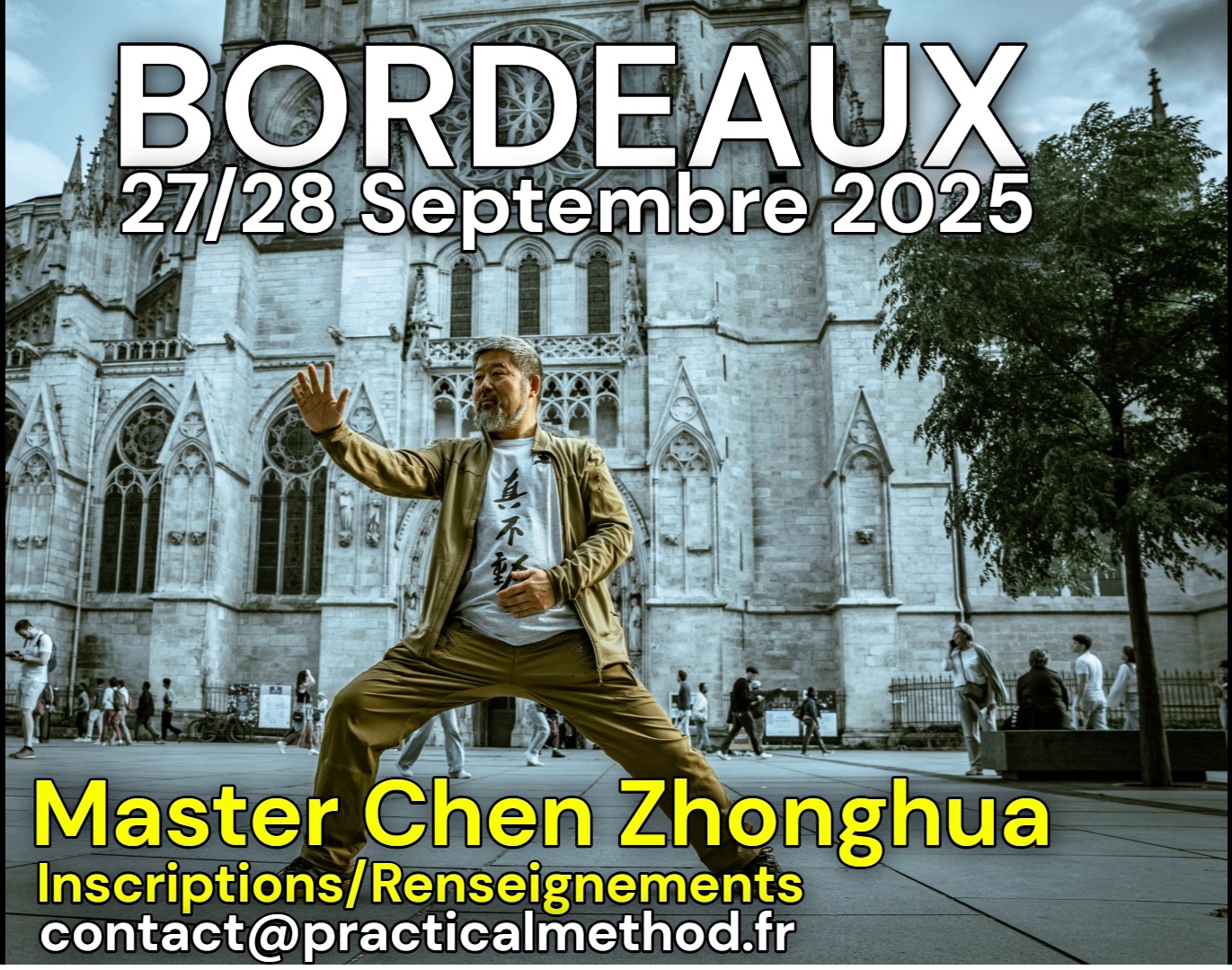 Chen Zhonghua stage Bordeaux